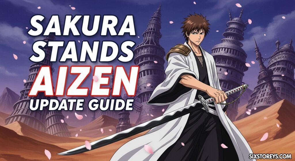 Sakura Stands Aizen Update Guide