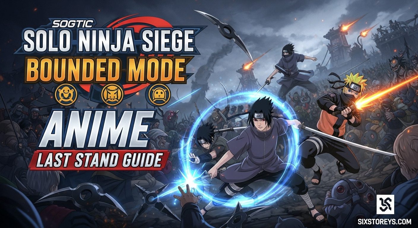 Solo Ninja Siege Bounded Mode in Anime Last Stand 1