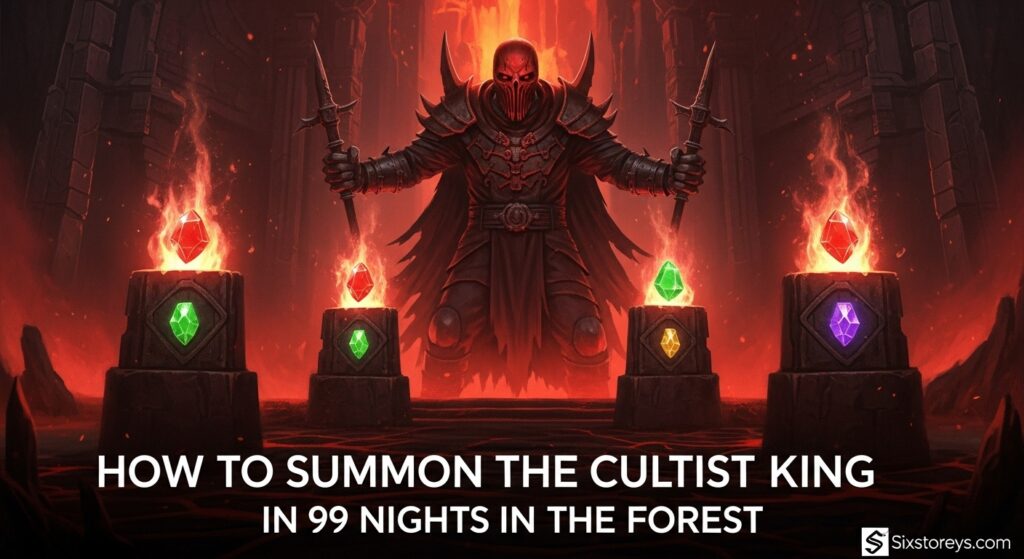 Summon Cultist King 99 Nights Forest