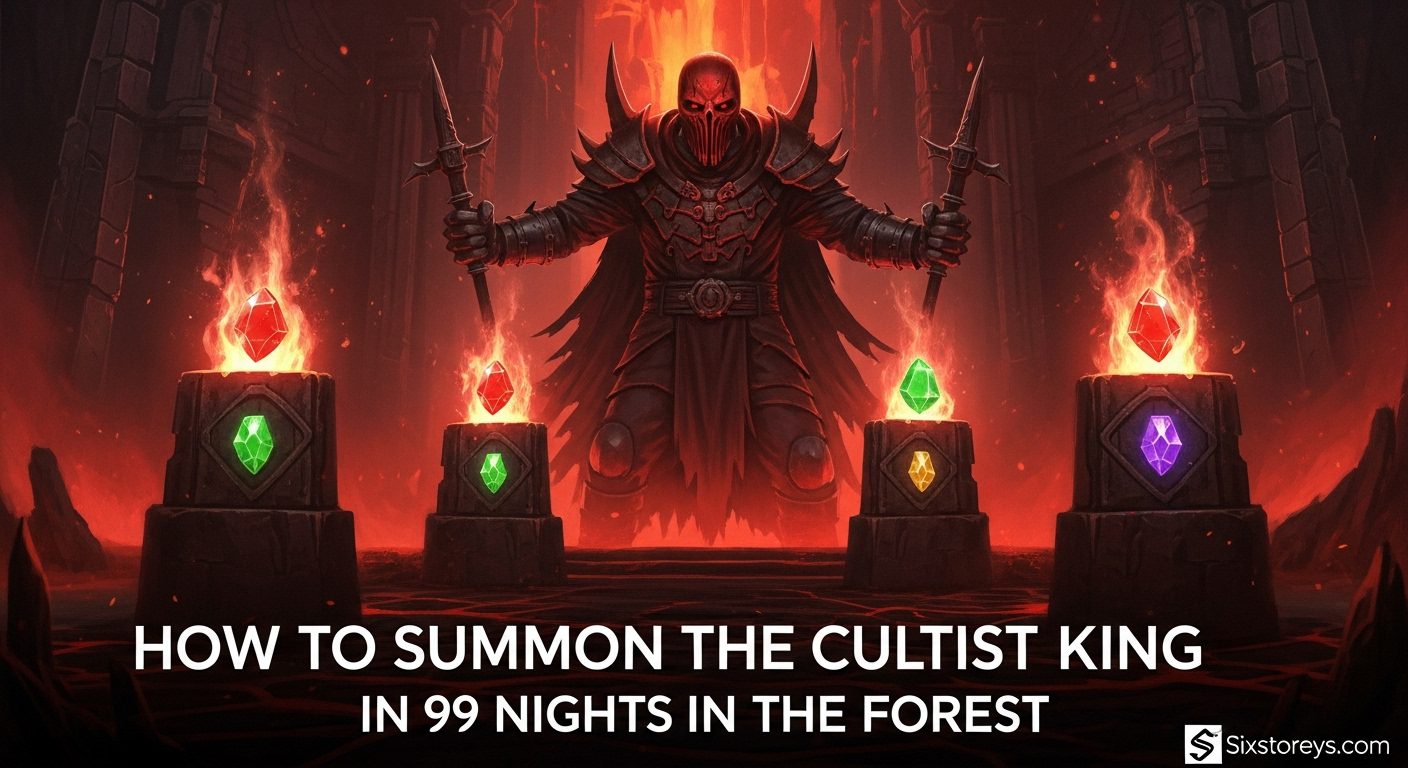 Summon Cultist King 99 Nights Forest
