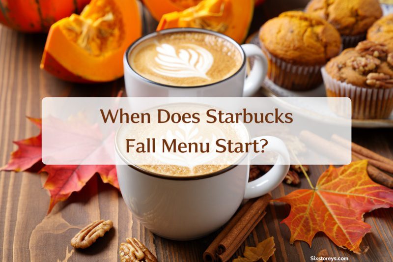 When Does Starbucks Fall Menu Start