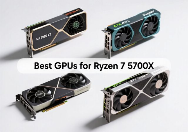 Best Graphics Cards (GPUs) for Ryzen 7 5700X [cy]: 8 Cards Tested - Sixstoreys Affiliate Content Factory