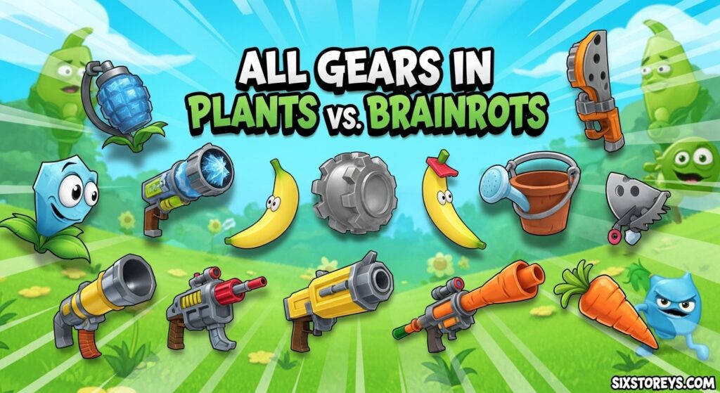 All Gears in Plants vs Brainrots