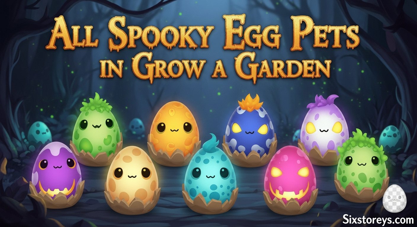 All Spooky Egg Pets in Grow a Garden
