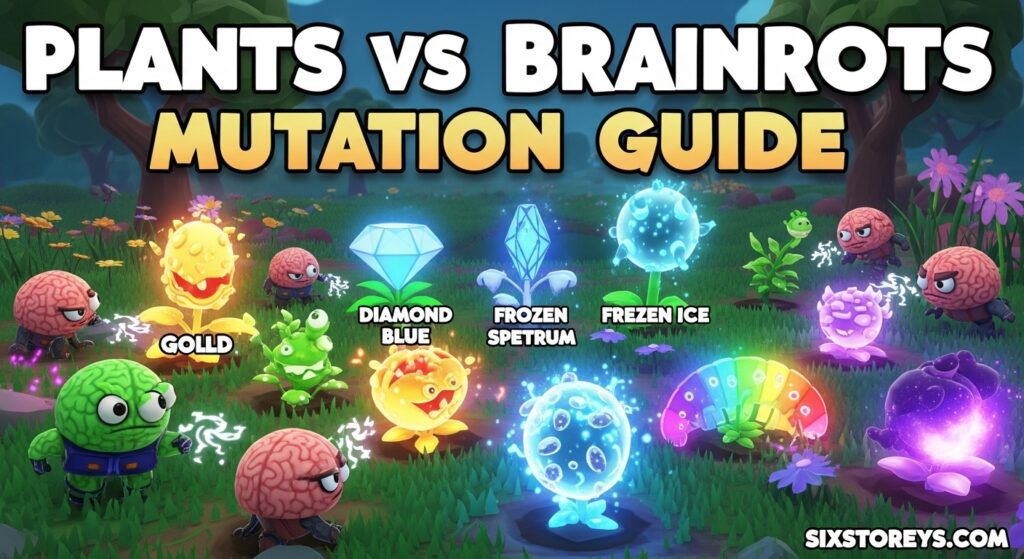 Plants vs Brainrots Mutations Guide