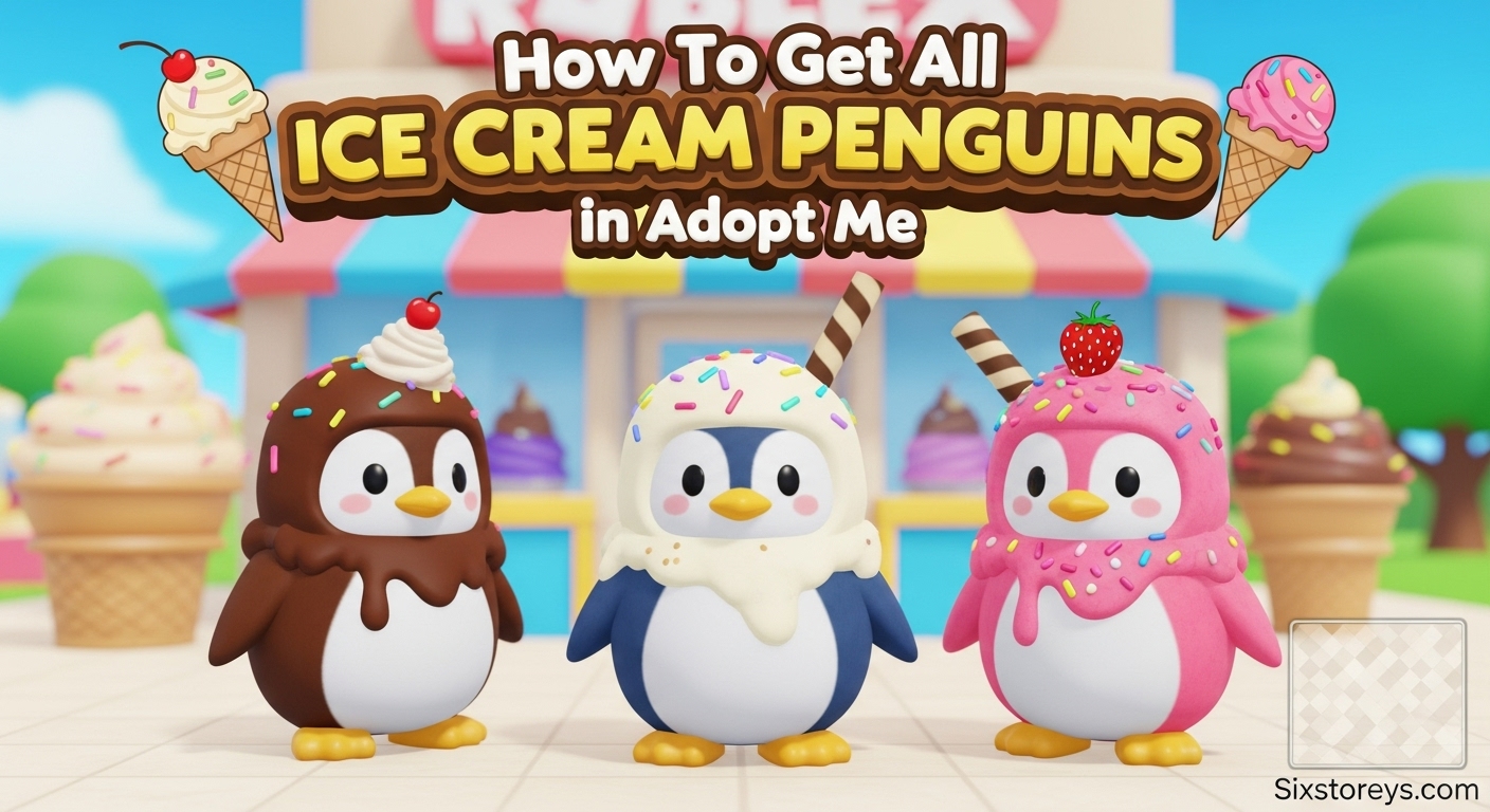 How To Get All Ice Cream Penguins in Adopt Me