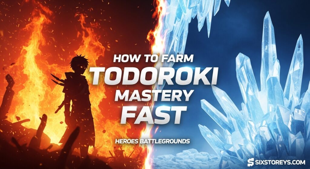 How to Farm Todoroki Mastery Fast in Heroes Battlegrounds