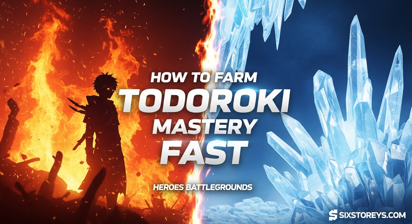 How to Farm Todoroki Mastery Fast in Heroes Battlegrounds