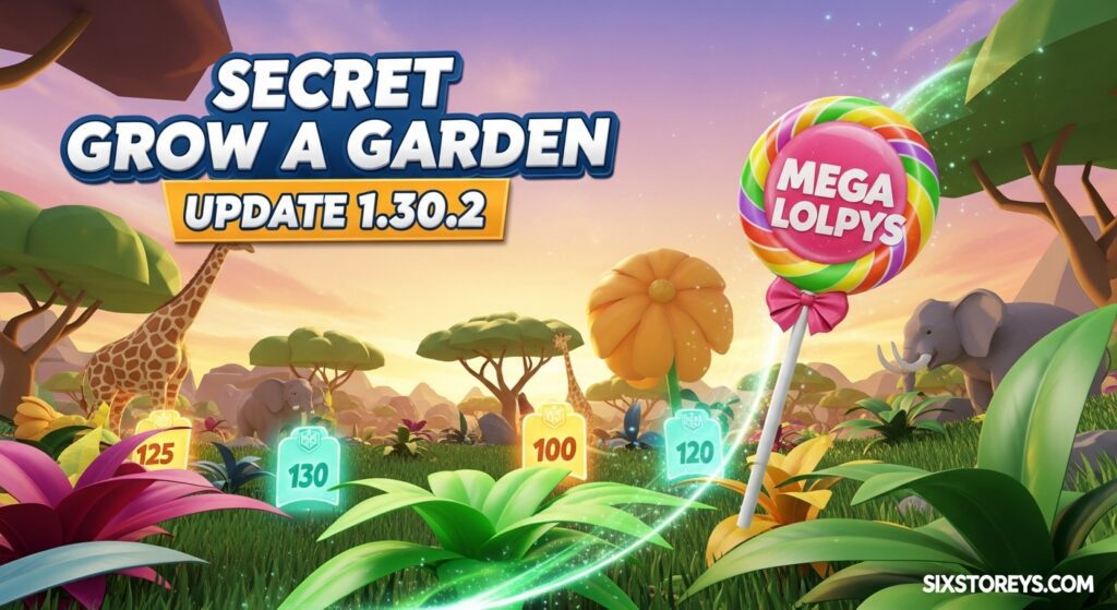 Secret Grow a Garden Update 1.30.2