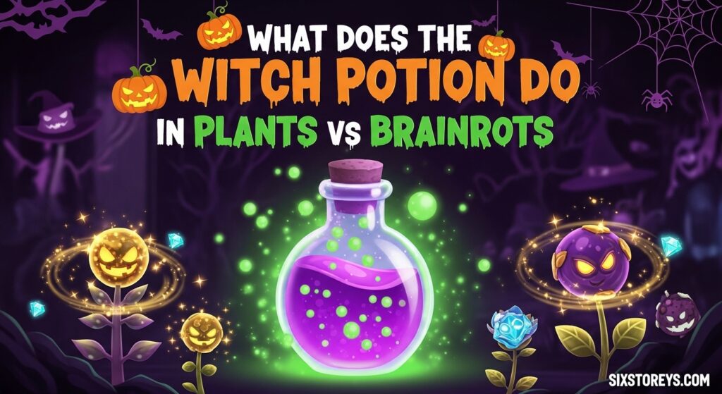 What Does Witch Potion Do in Plants vs Brainrots