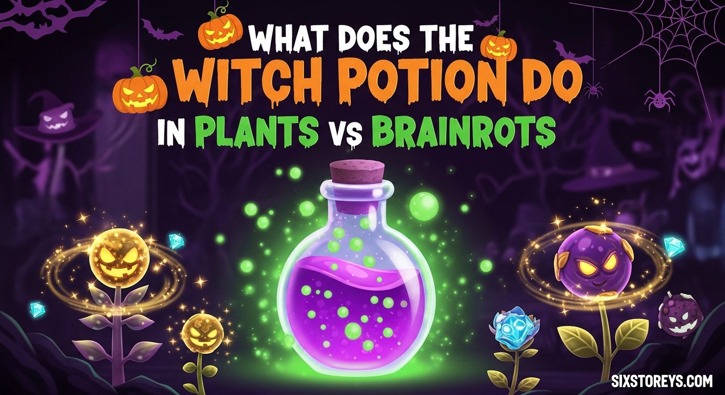 What Does Witch Potion Do in Plants vs Brainrots