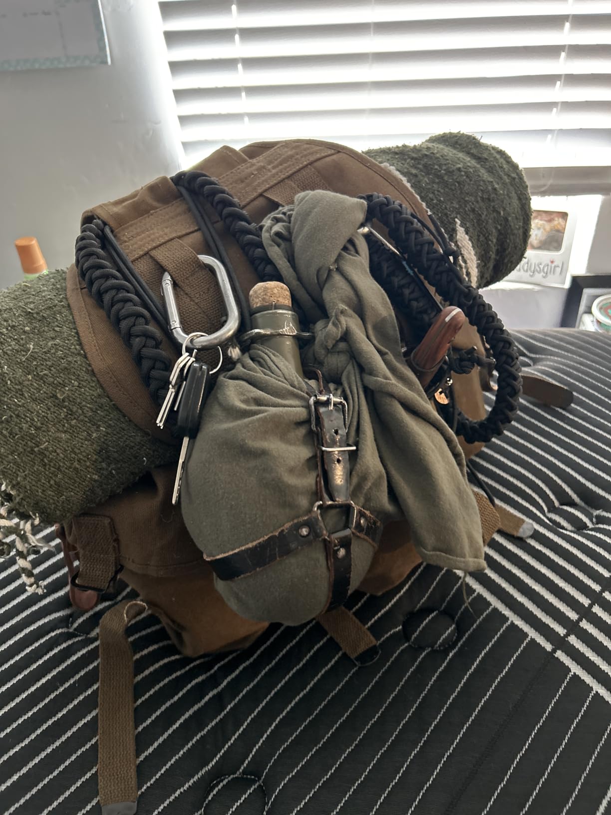 Rothco Mini Alice Pack – Heavyweight 18 OZ Cotton Canvas Rucksack – 20L Capacity - Customer Photo 1