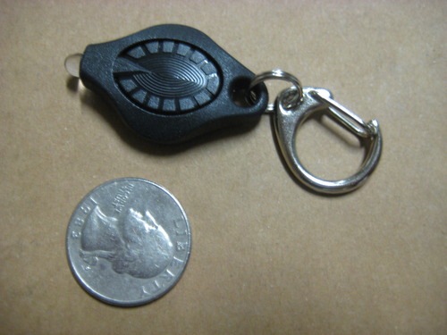 LRI FMWC Photon Freedom LED Keychain Micro-Light with Covert Nose, White Beam - Customer Photo 2