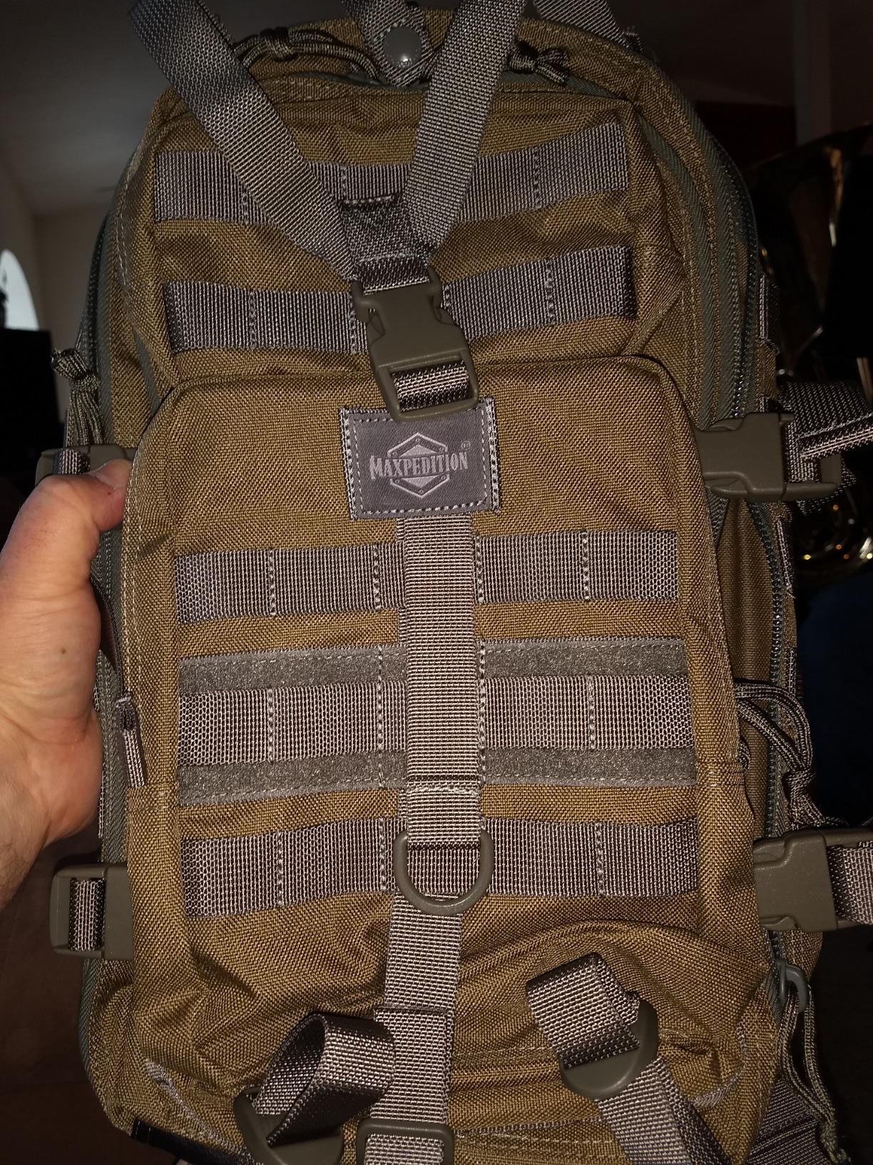 MAXPEDITION Falcon-II Backpack, 23L Tactical Backpack, Survival Pack, Bug Out Bag, MOLLE Go Bag for EDC, 0513 - Customer Photo 1