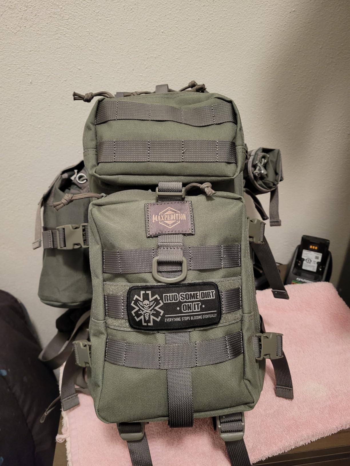 MAXPEDITION Falcon-II Backpack, 23L Tactical Backpack, Survival Pack, Bug Out Bag, MOLLE Go Bag for EDC, 0513 - Customer Photo 2