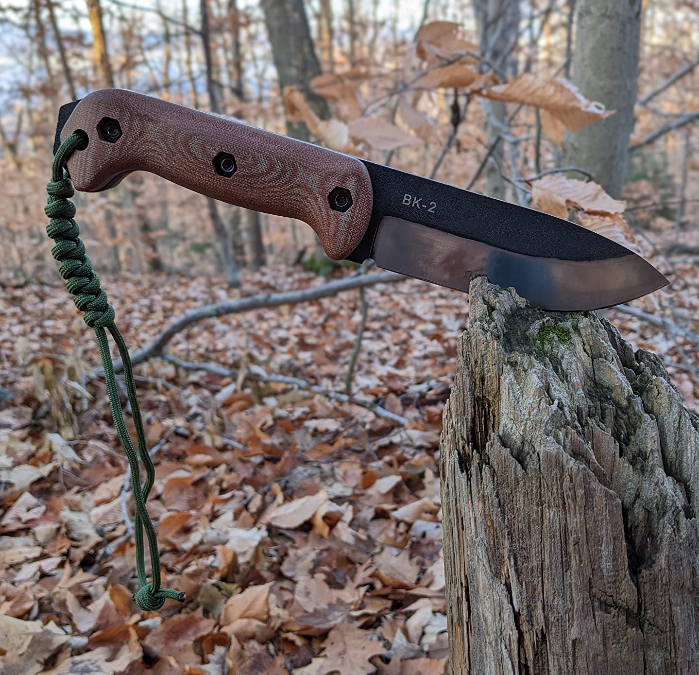 KA-BAR Becker BK2 Campanion Fixed Blade Knife, Carbon Steel - Customer Photo 1