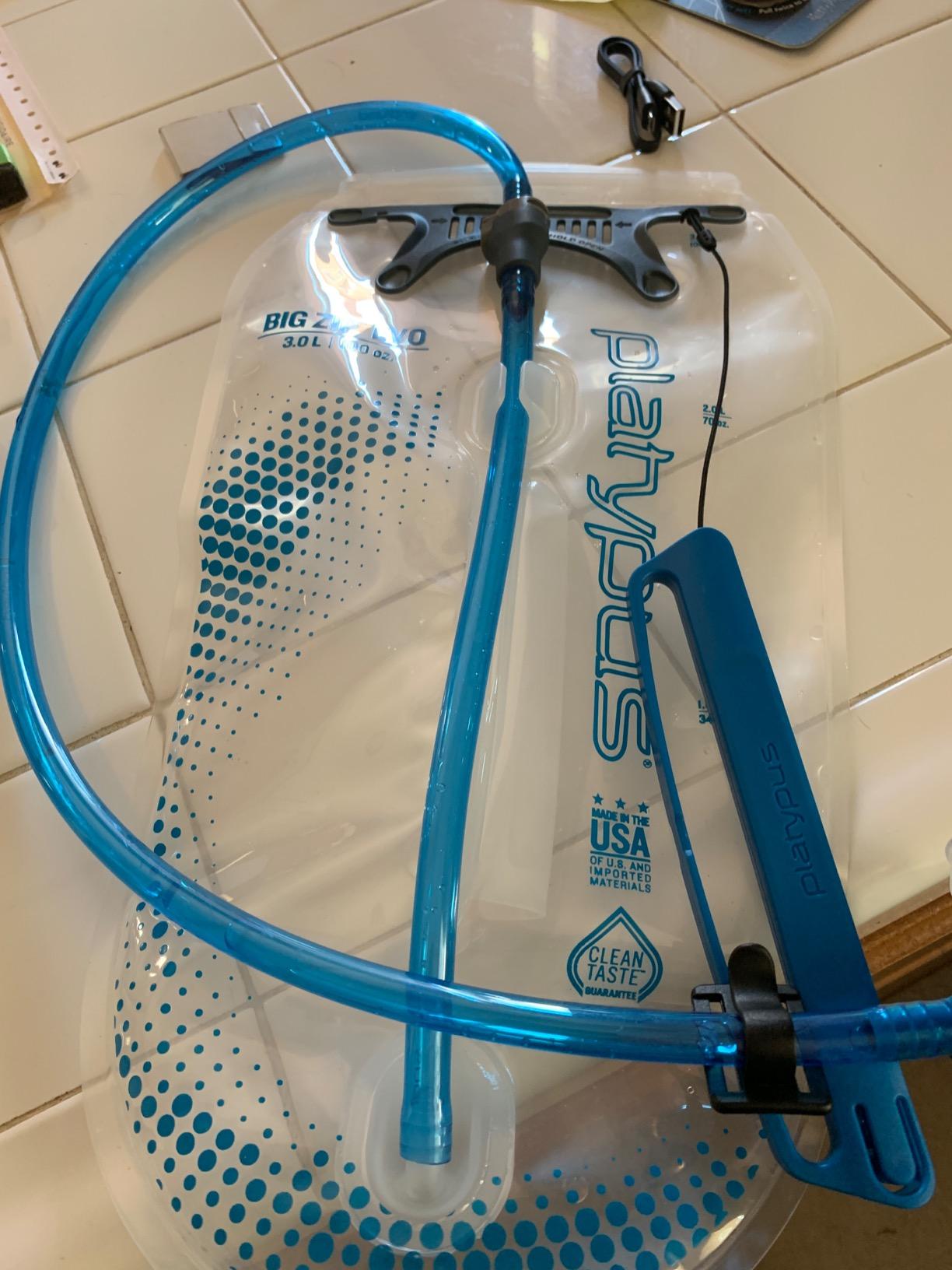 Platypus Big Zip EVO Taste-Free Water Reservoir/Hydration Bladder, 3-Liter - Customer Photo 2
