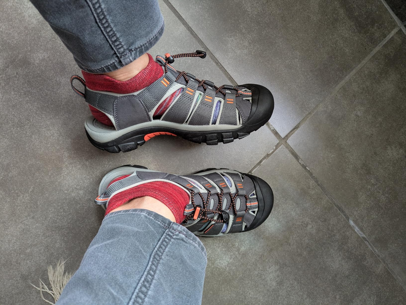 KEEN Men's Newport H2 Closed Toe Water Sandals - Customer Photo 1