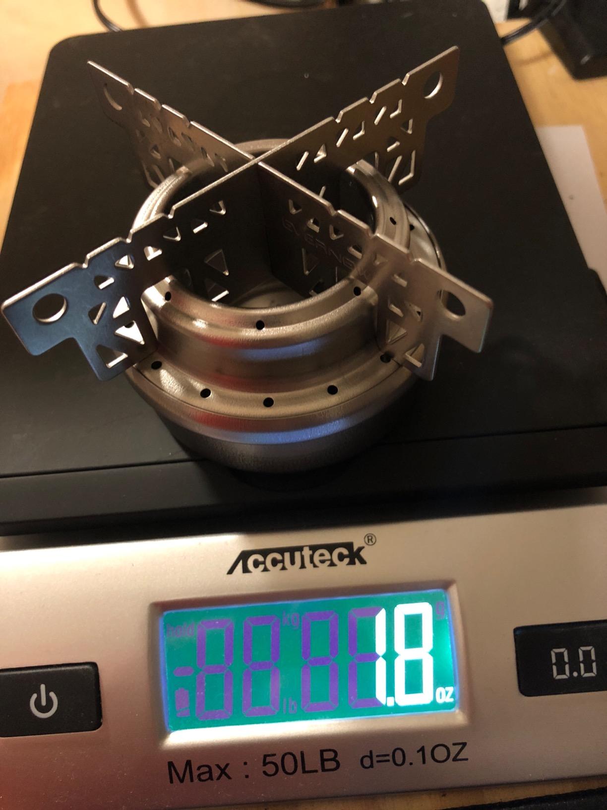 Evernew Titanium Alcohol Stove - Customer Photo 3