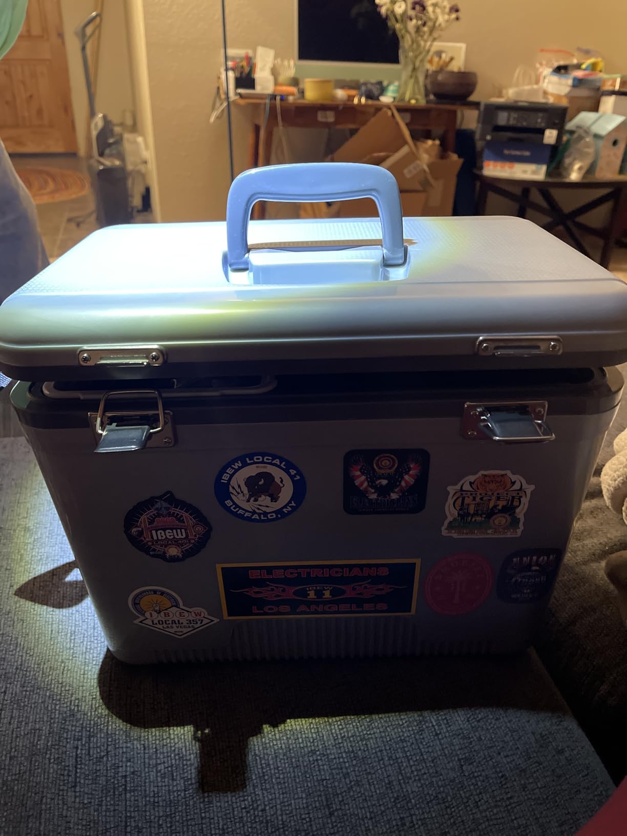 Engel 19qt Leak-Proof, Air Tight, Drybox Cooler and Small Hard Shell Lunchbox for Men and Women - Customer Photo 1