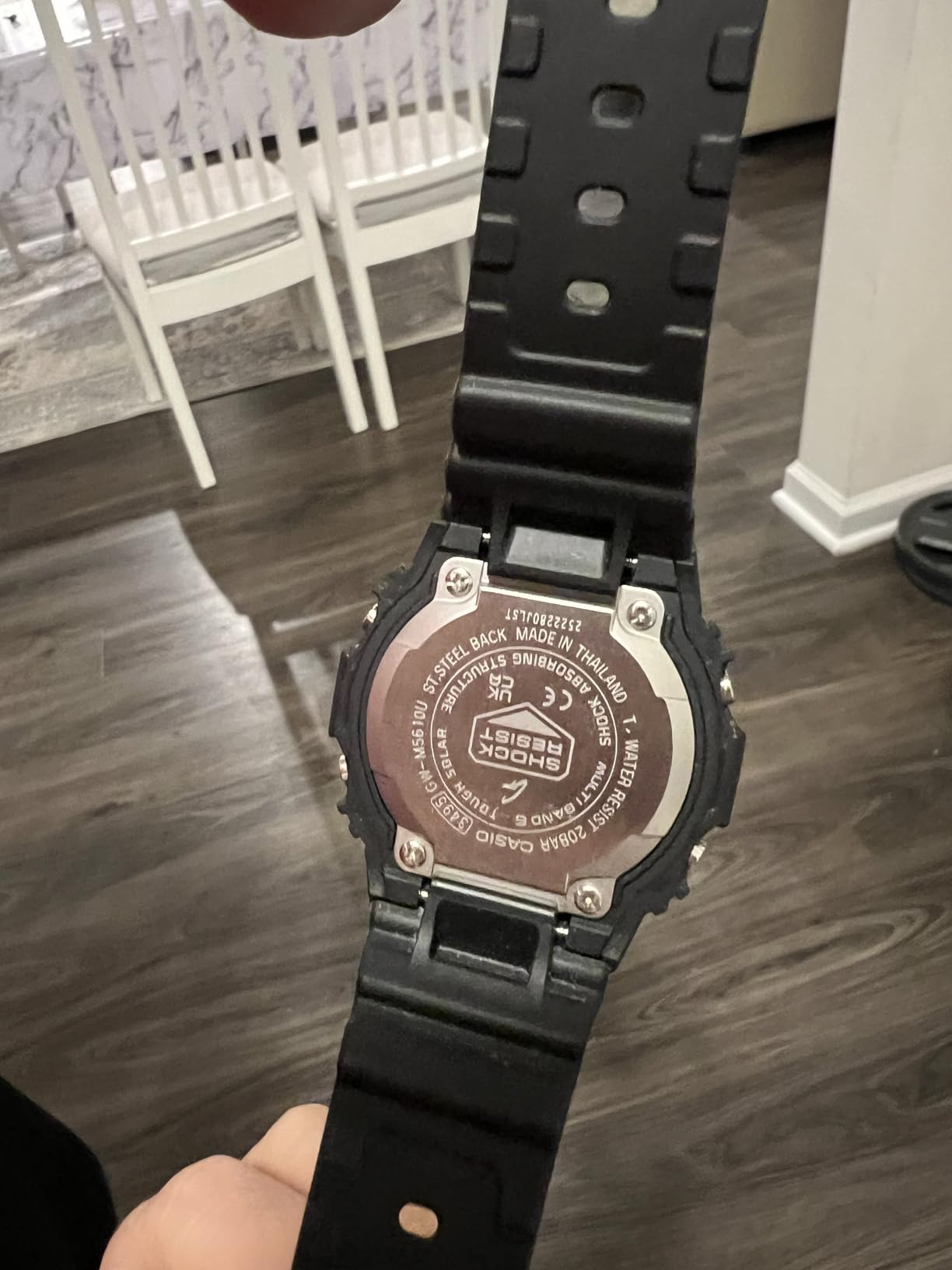 Casio G-Shock GW-M5610U-1 Men's Solar Black Resin Sport Watch - Customer Photo 3