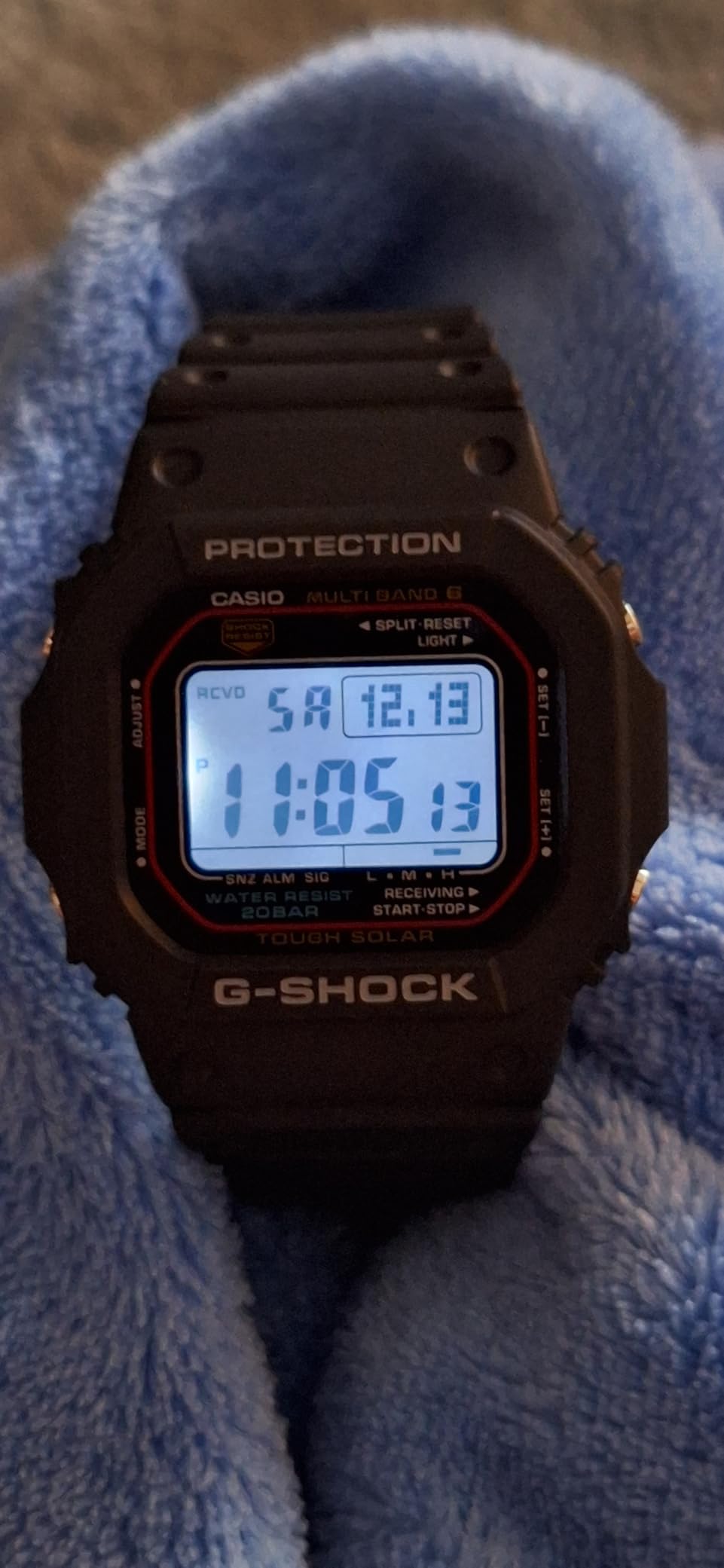 Casio G-Shock GW-M5610U-1 Men's Solar Black Resin Sport Watch - Customer Photo 5