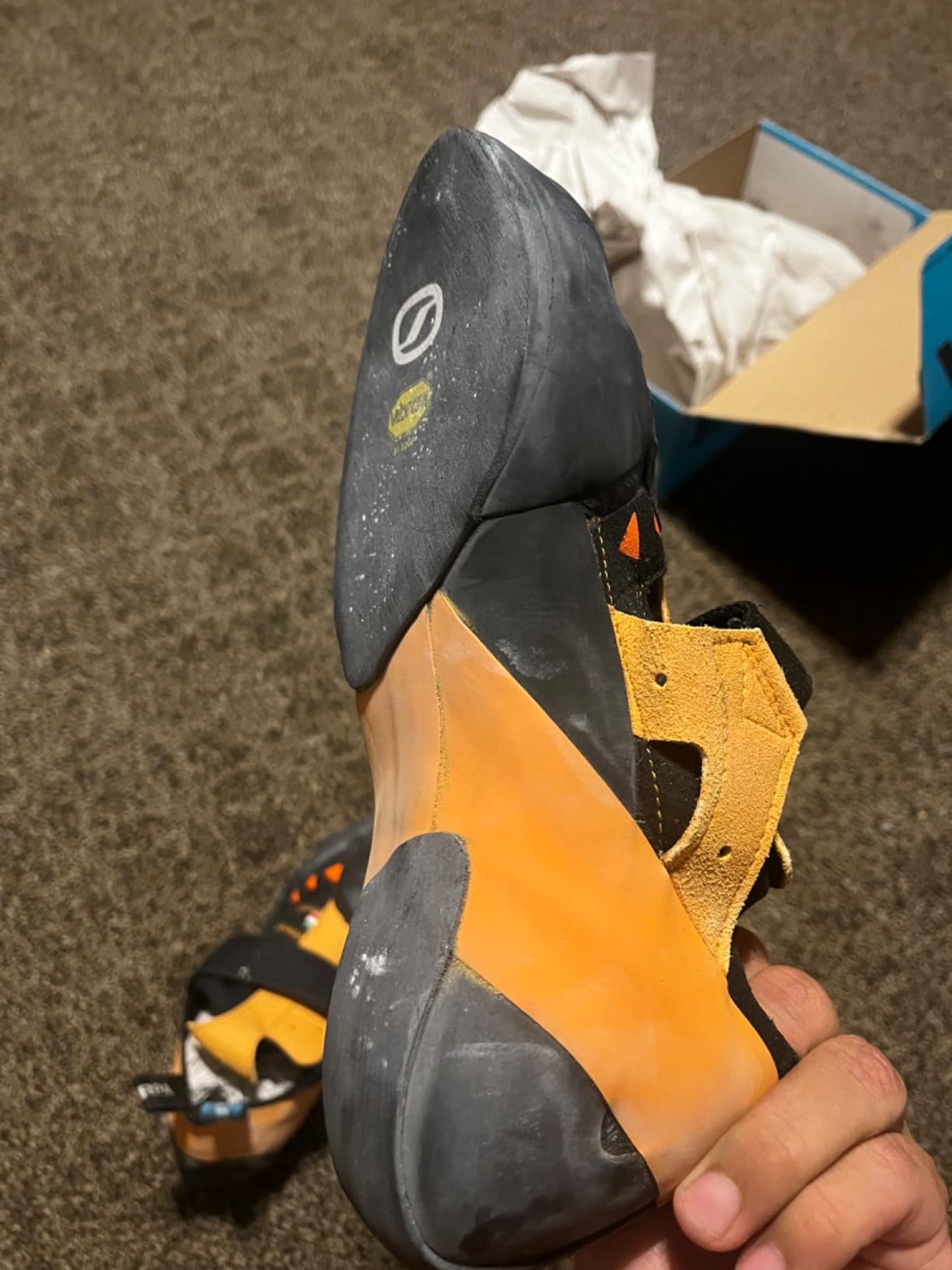 SCARPA Instinct VS Rock Climbing Shoes for Sport Climbing and Bouldering - Customer Photo 1