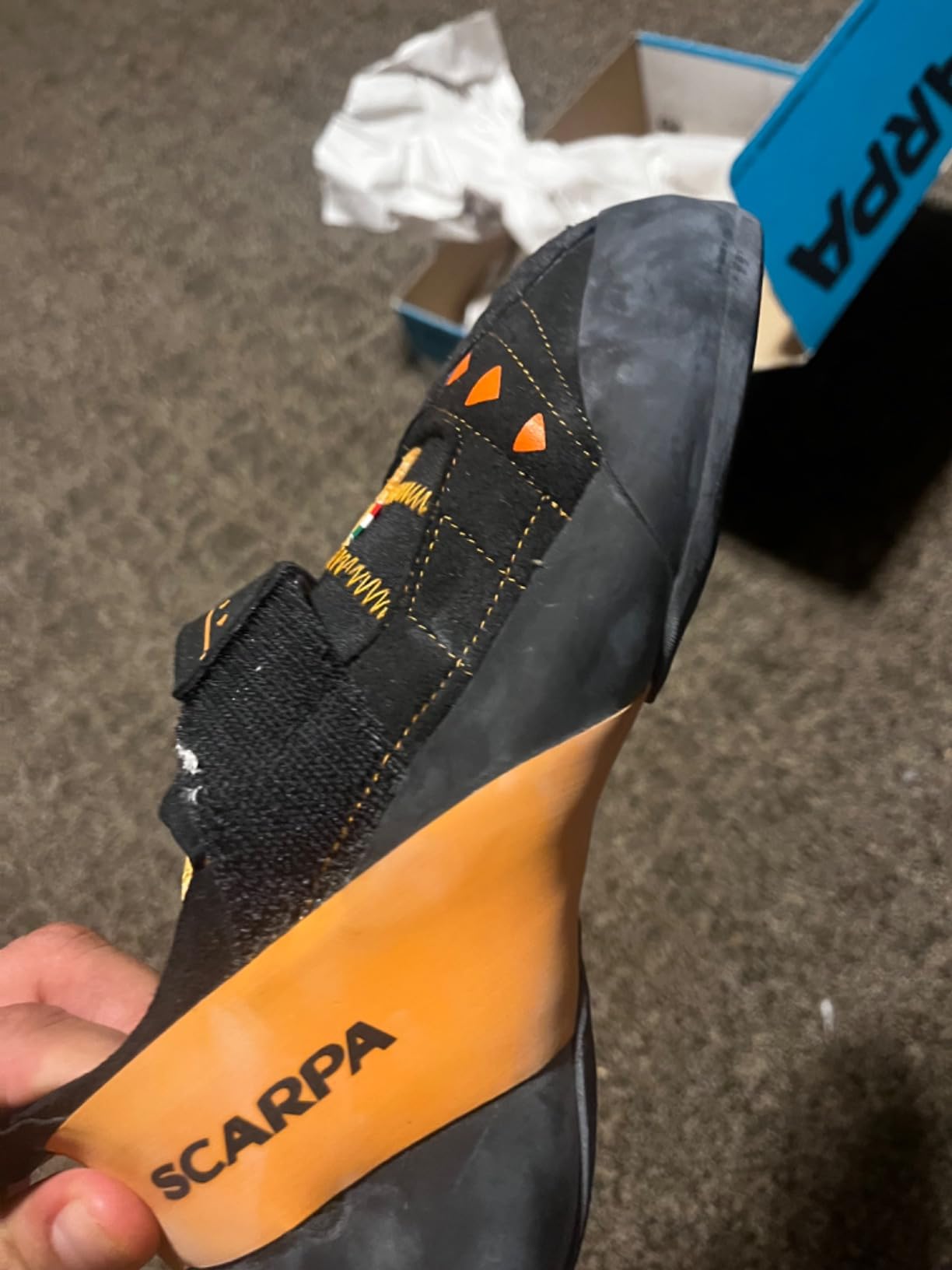SCARPA Instinct VS Rock Climbing Shoes for Sport Climbing and Bouldering - Customer Photo 2