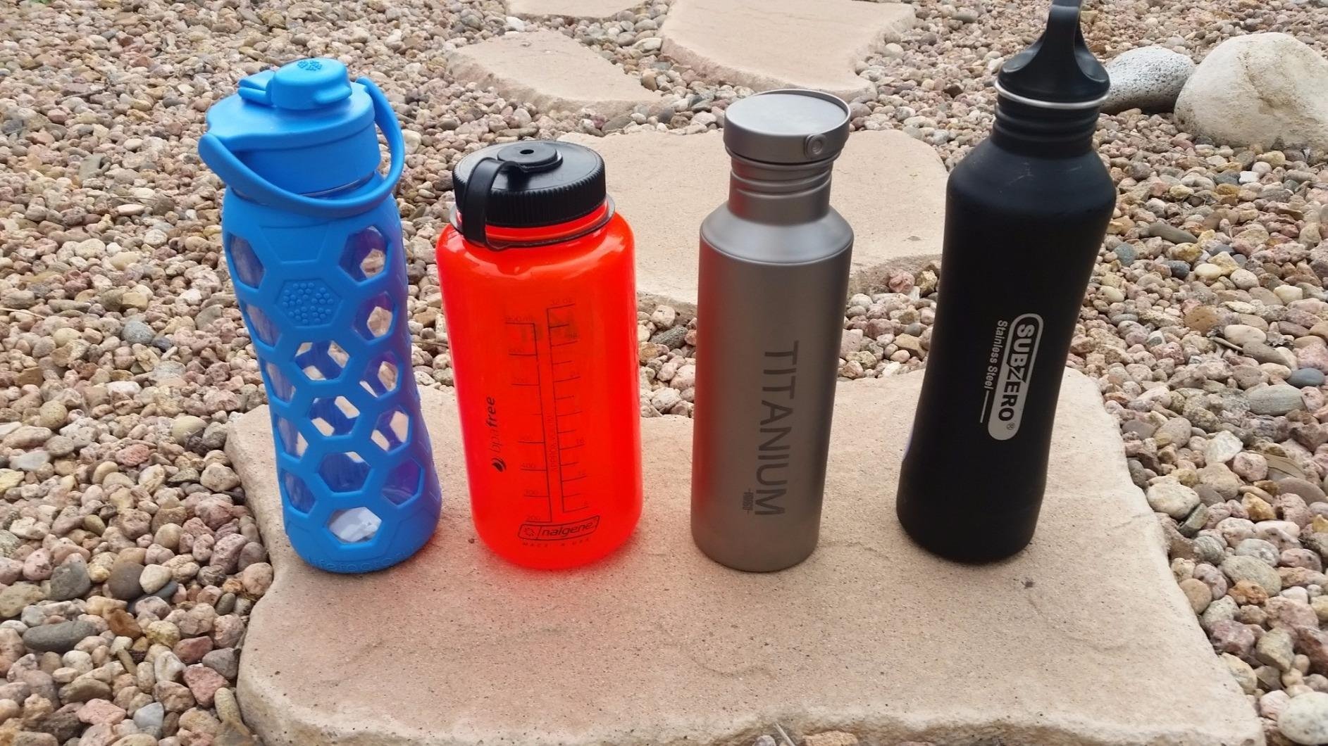 Vargo Titanium Water Bottle with Ti Lid | 100% Titanium Construction | 650 ml Capacity | Weighs 3.9 ounces - Customer Photo 1