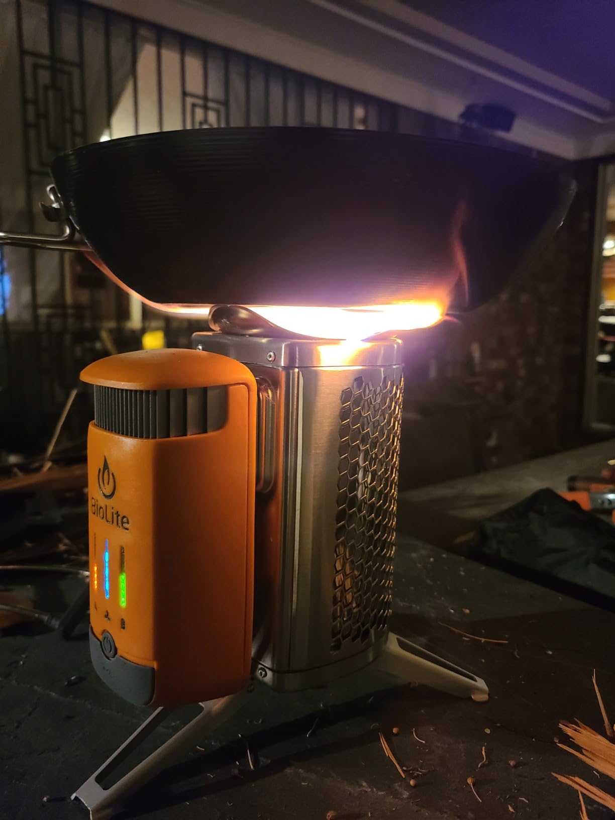 BioLite CampStove 2+ Wood Burning, Electricity Generating & USB Charging Camp Stove - Customer Photo 3