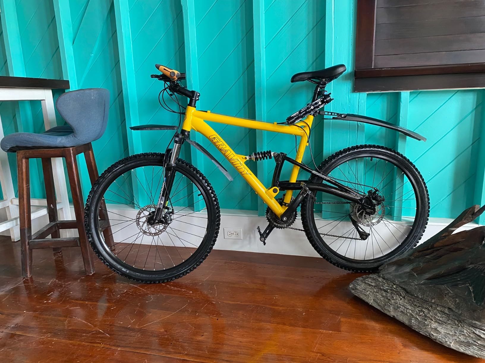 Gravity FSX 1.0 Dual Full Suspension Mountain Bike with Disc Brakes Customer Review Gravity FSX 1.0 Dual Full Suspension Mountain Bike with Disc Brakes - Customer Photo 2