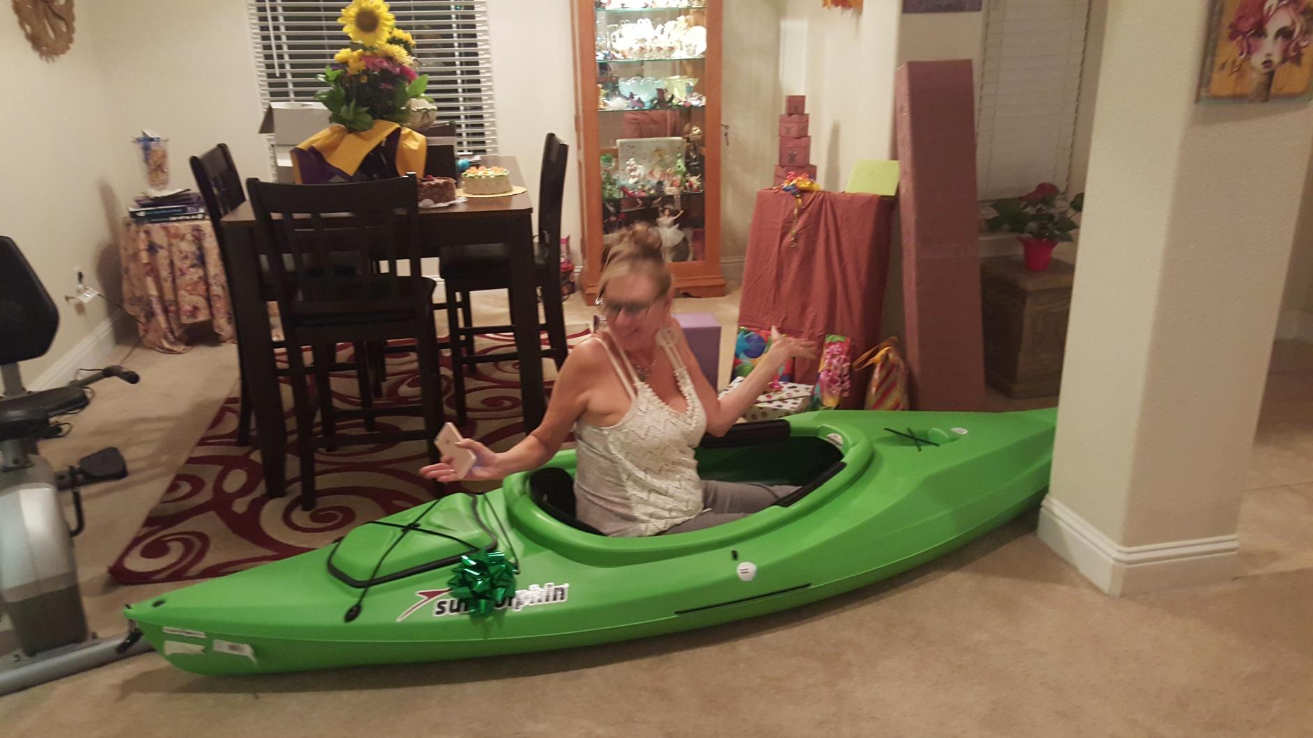 Sun Dolphin Aruba 10-Foot Sit-in Kayak - Customer Photo 1