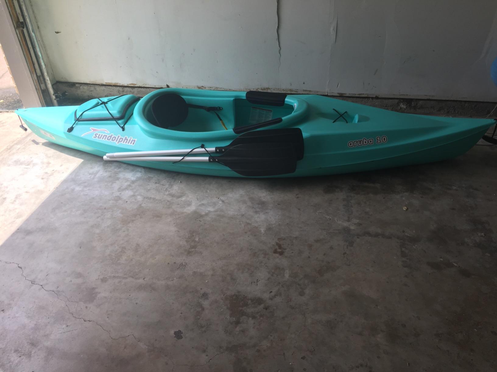 Sun Dolphin Aruba 10-Foot Sit-in Kayak - Customer Photo 3
