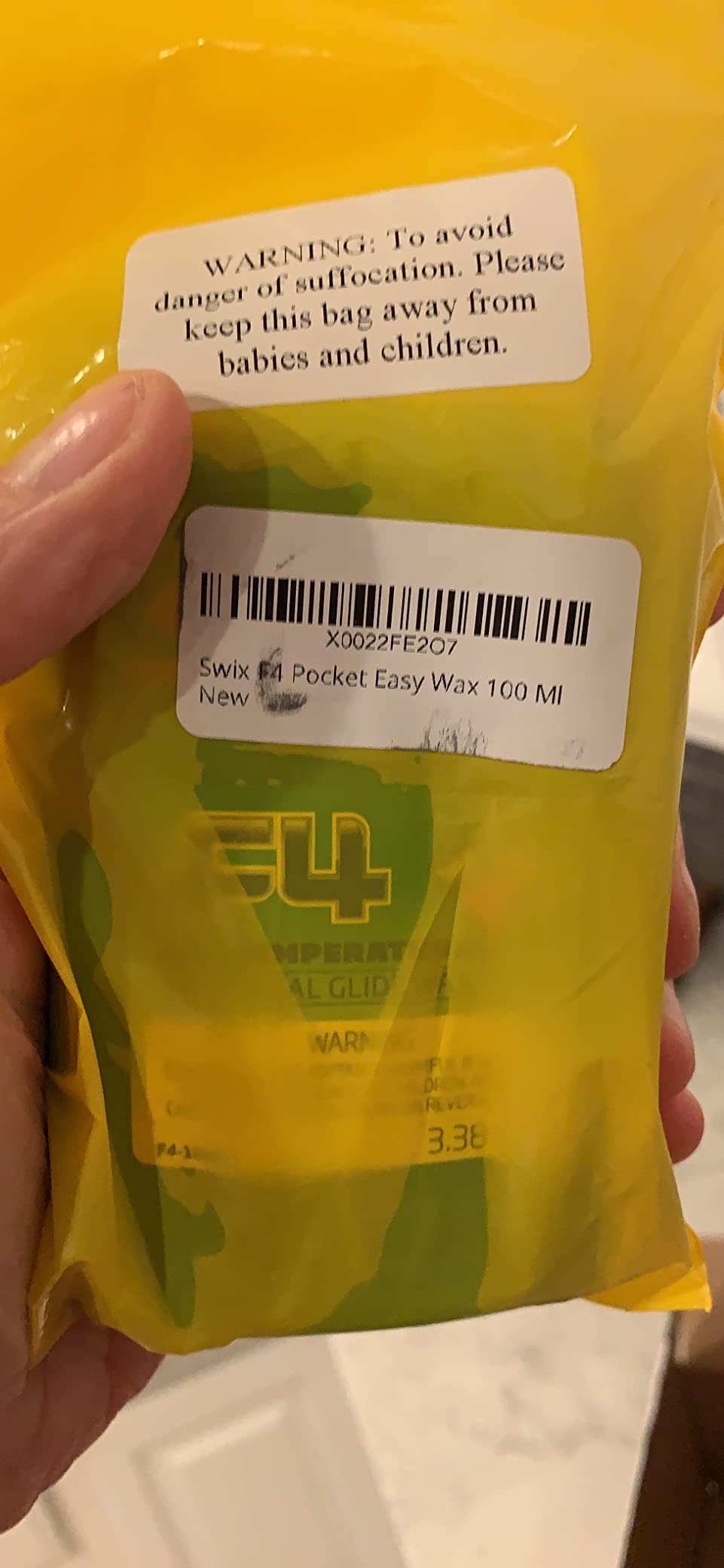 Swix F4 Liquid Glide Ski Wax with Built-in Applicator for Skis and Snowboards in All Conditions - 100 ml - Customer Photo 1