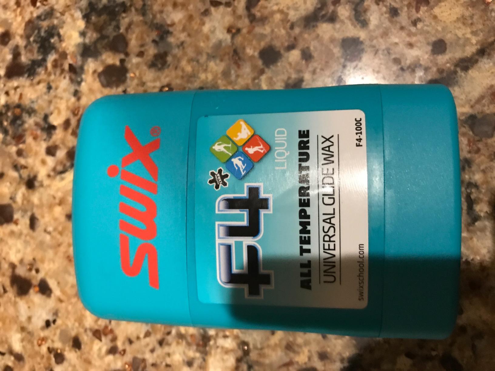Swix F4 Liquid Glide Ski Wax with Built-in Applicator for Skis and Snowboards in All Conditions - 100 ml - Customer Photo 2