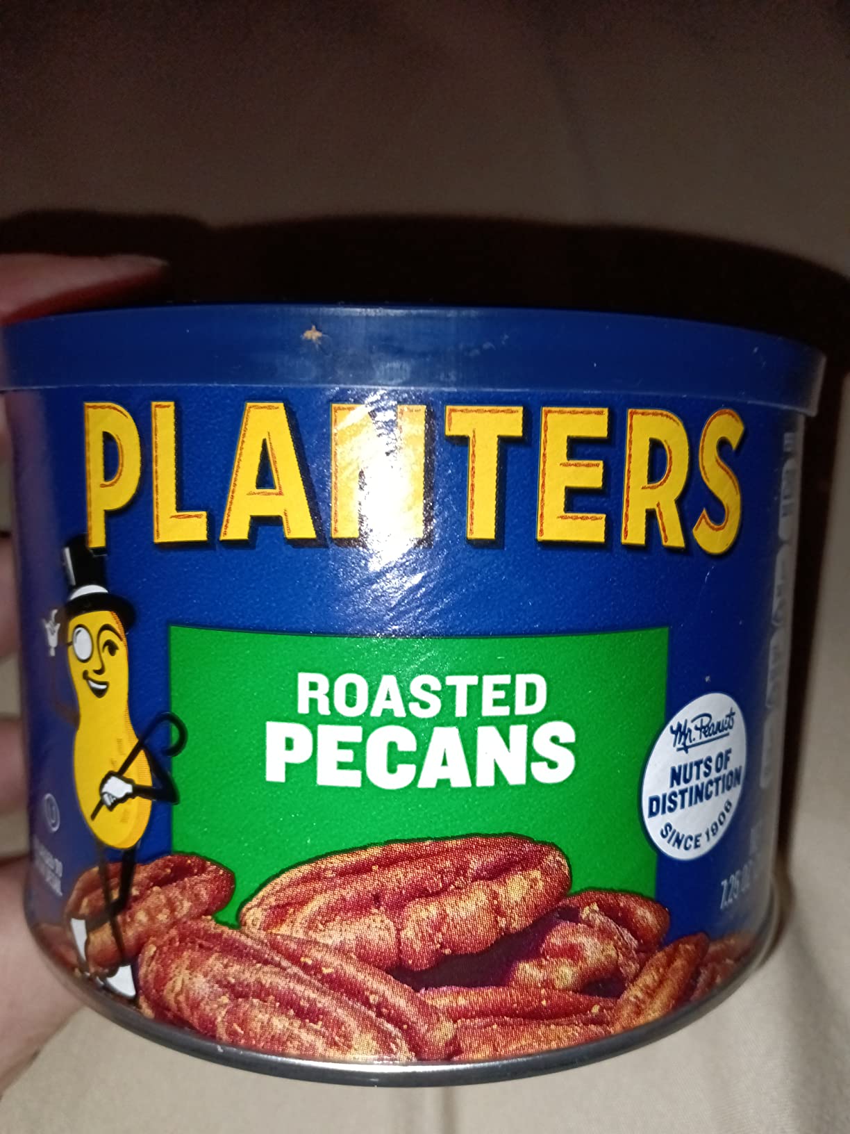 PLANTERS Roasted Pecan Nuts, Baking Nuts, Plant-Based Protein, 7.25 oz Canister - Customer Photo 3