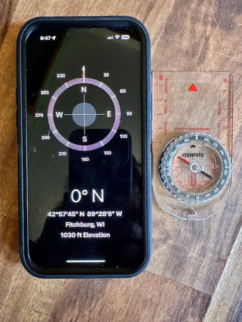 SUUNTO A-10 Compass: Compact, simple to use recreational hiking compass - Customer Photo 1
