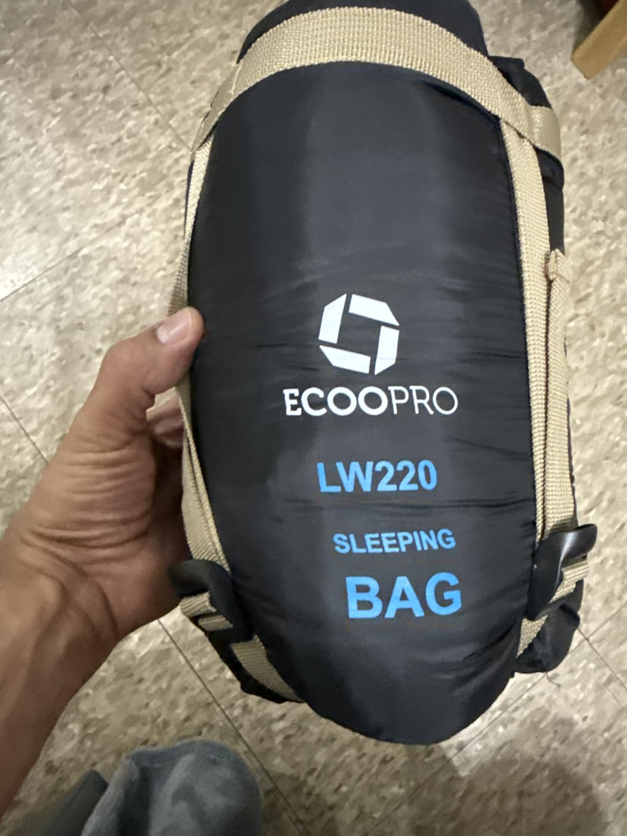ECOOPRO Warm Weather Sleeping Bag - Portable, Waterproof, Compact Lightweight, Comfort with Compression Sack - Great for Outdoor Camping, Backpacking & Hiking-83 L x 30
