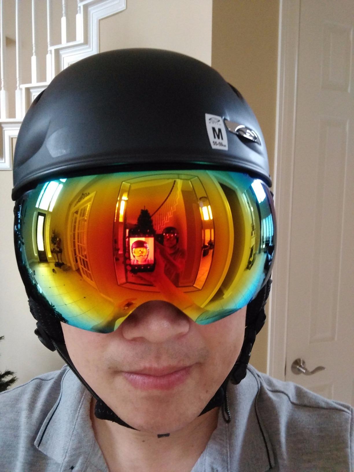 OutdoorMaster Ski Goggles PRO - Frameless, Interchangeable Lens 100% UV400 Protection Snow Goggles for Men & Women customer photo 2