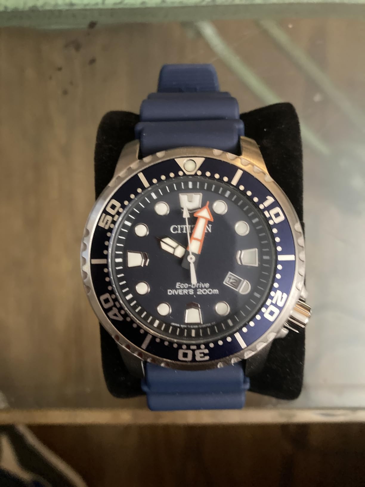 Citizen Promaster Dive Eco-Drive Watch, 3-Hand Date, ISO Certified, Luminous Hands and Markers, Rotating Bezel - Customer Photo 3