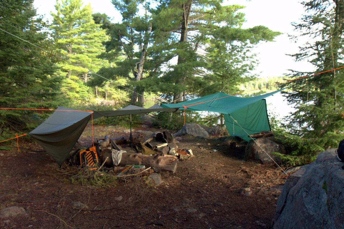 AquaQuest Safari Tarp – Lightweight Waterproof (5,000mm) Seam-Taped Ripstop Rain Fly for Backpacking, Thru-Hiking & Hammock Camping - Customer Photo 3