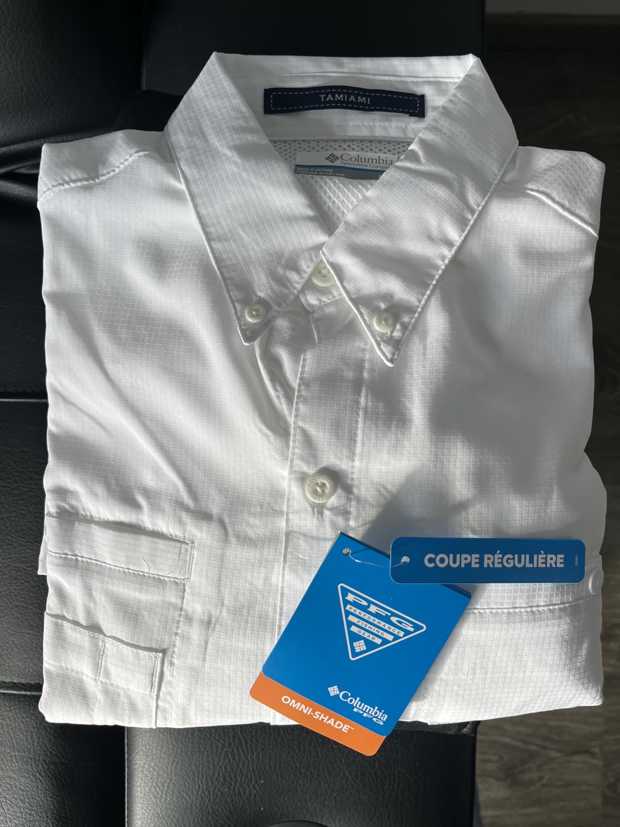 Columbia Men's PFG Tamiami II Long Sleeve Shirt - UPF 40 Sun Protection - Customer Photo 1