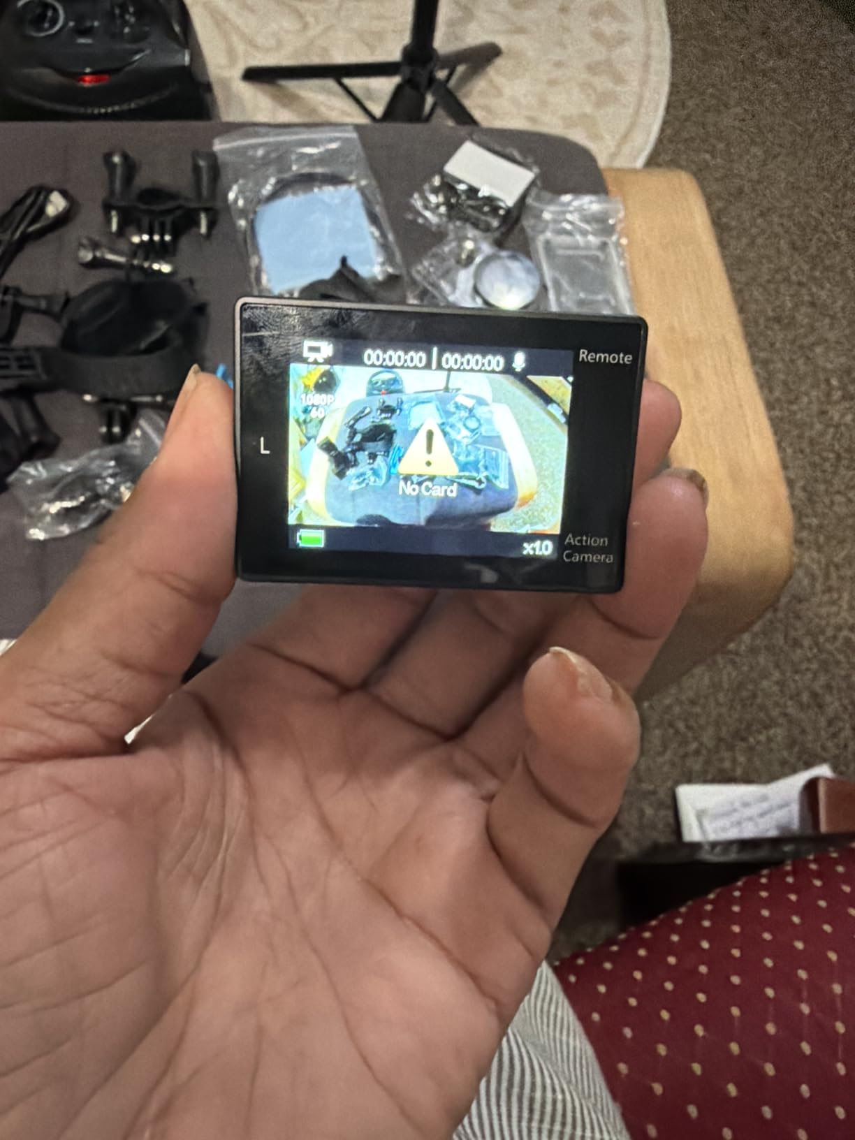 AKASO EK7000 4K30FPS 20MP WiFi Action Camera with EIS Ultra HD 131FT Waterproof Underwater Camera Remote Control 4X Zoom Support External Microphone Black Customer Review AKASO EK7000 4K30FPS 20MP WiFi Action Camera with EIS Ultra HD 131FT Waterproof Underwater Camera Remote Control 4X Zoom Support External Microphone Black - Customer Photo 1