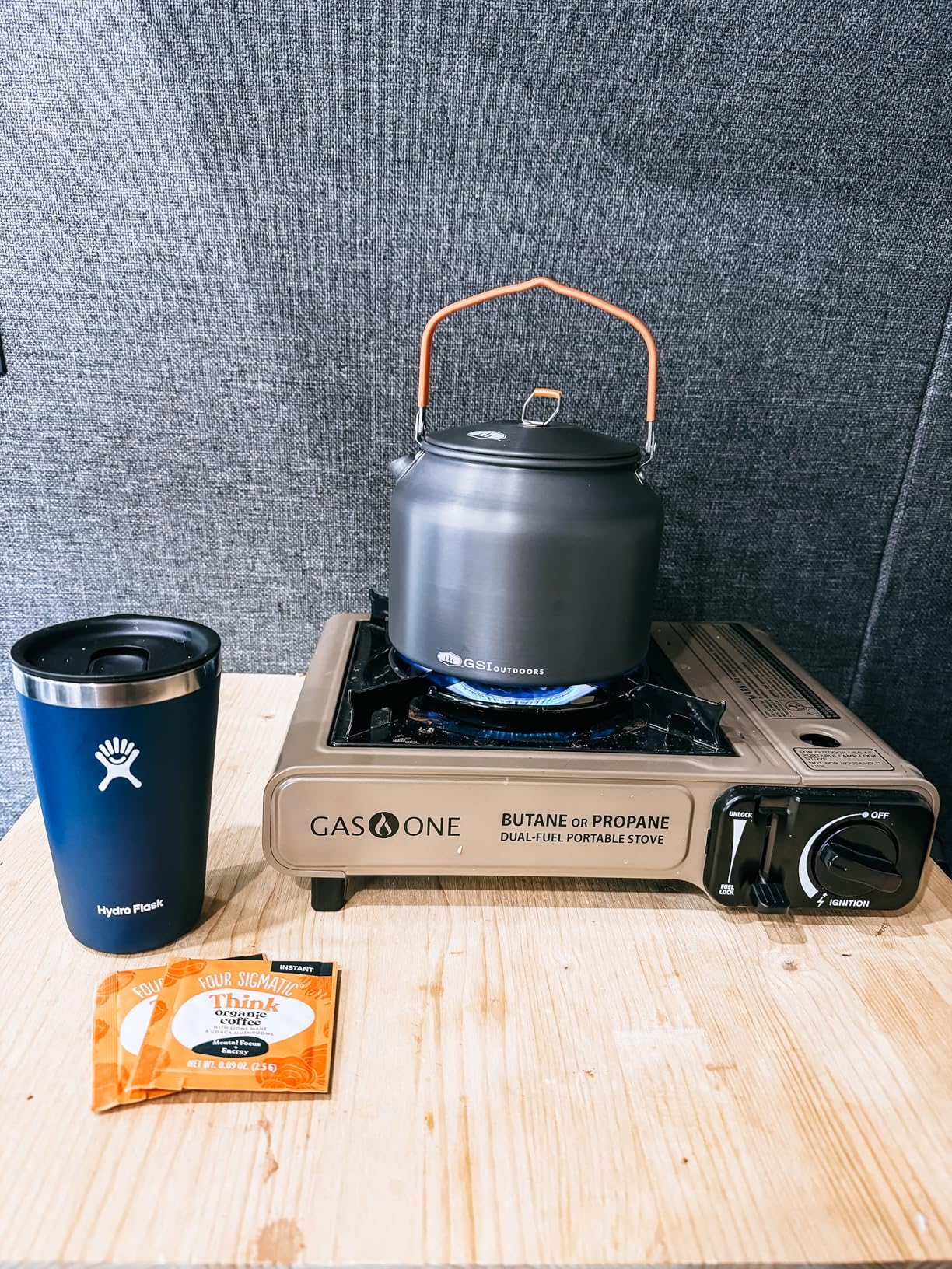 Gas One GS-3400P Propane or Butane Stove Dual Fuel Stove Portable Camping Stove - Patented - with Carrying Case Great for Emergency Preparedness Kit - Customer Photo 1