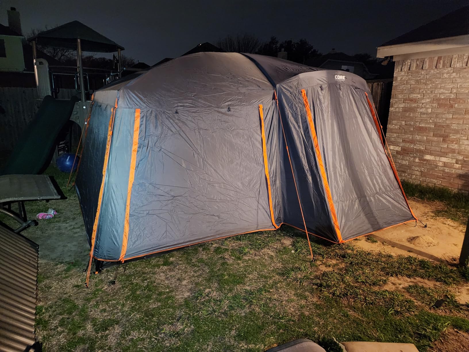 CORE Tent for Family Camping | 10 Person / 11 Person / 12 Person Large Multi Room Cabin Tents for Car Camping & Outdoor Adventures - Customer Photo 1