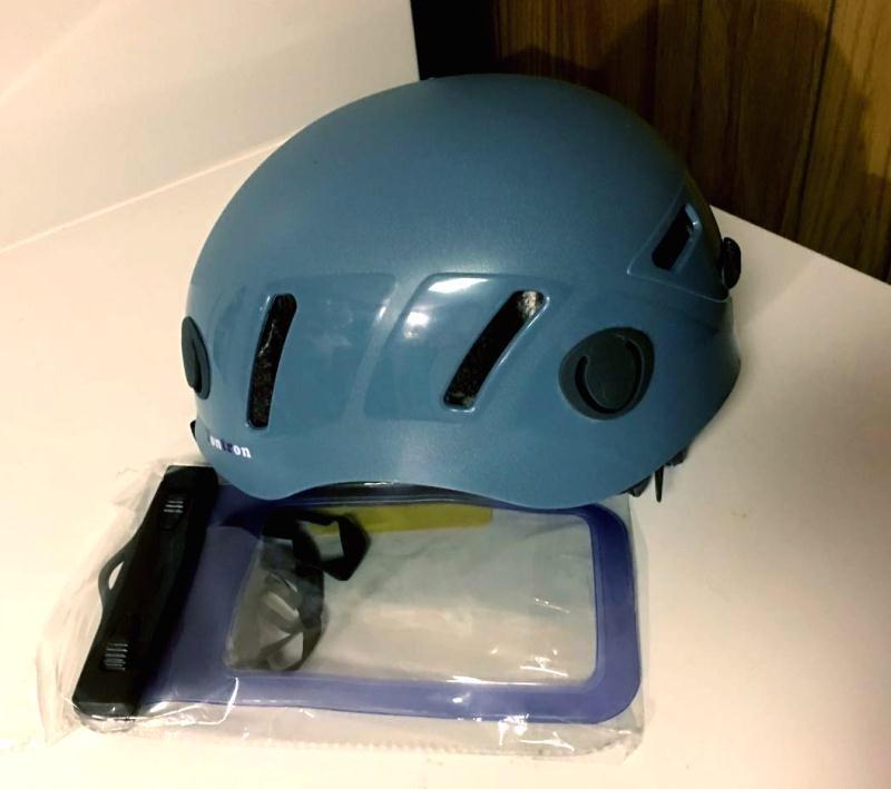 Tontron Adult Hiking Climbing Caving Work Helmet - Customer Photo 2