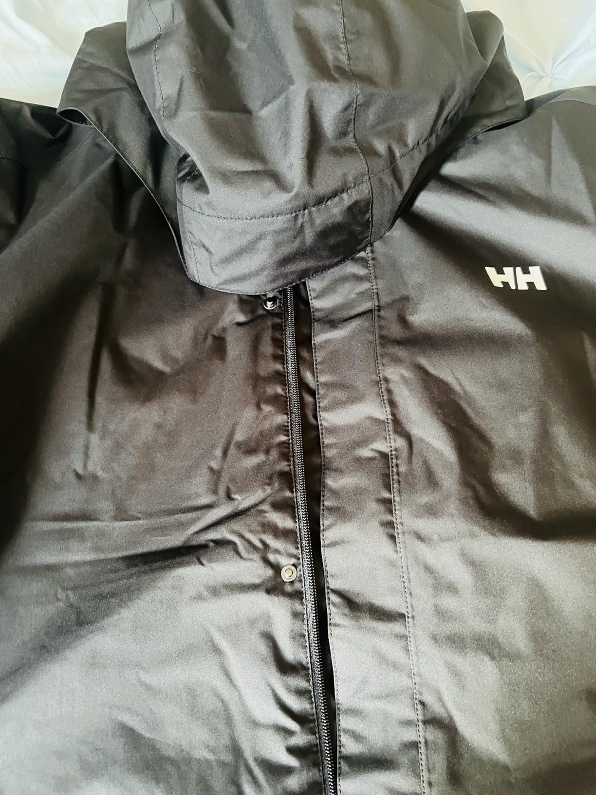 Helly Hansen Men's Dubliner Jacket Waterproof, Windproof, Breathable Shell Rain Coat with Packable Hood - Customer Photo 2