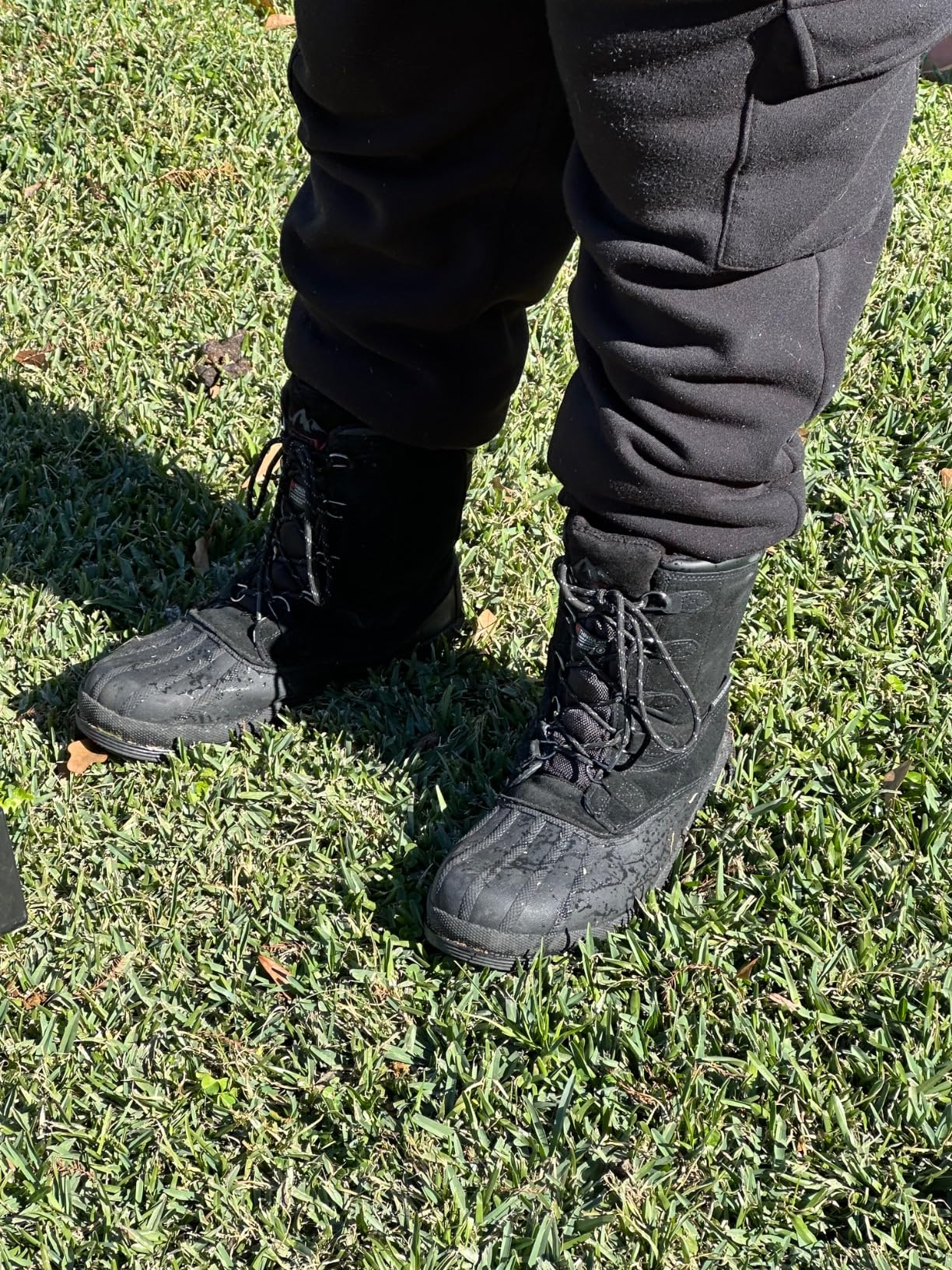 NORTIV 8 Men's Insulated Waterproof Work Winter Snow Boots - Customer Photo 5