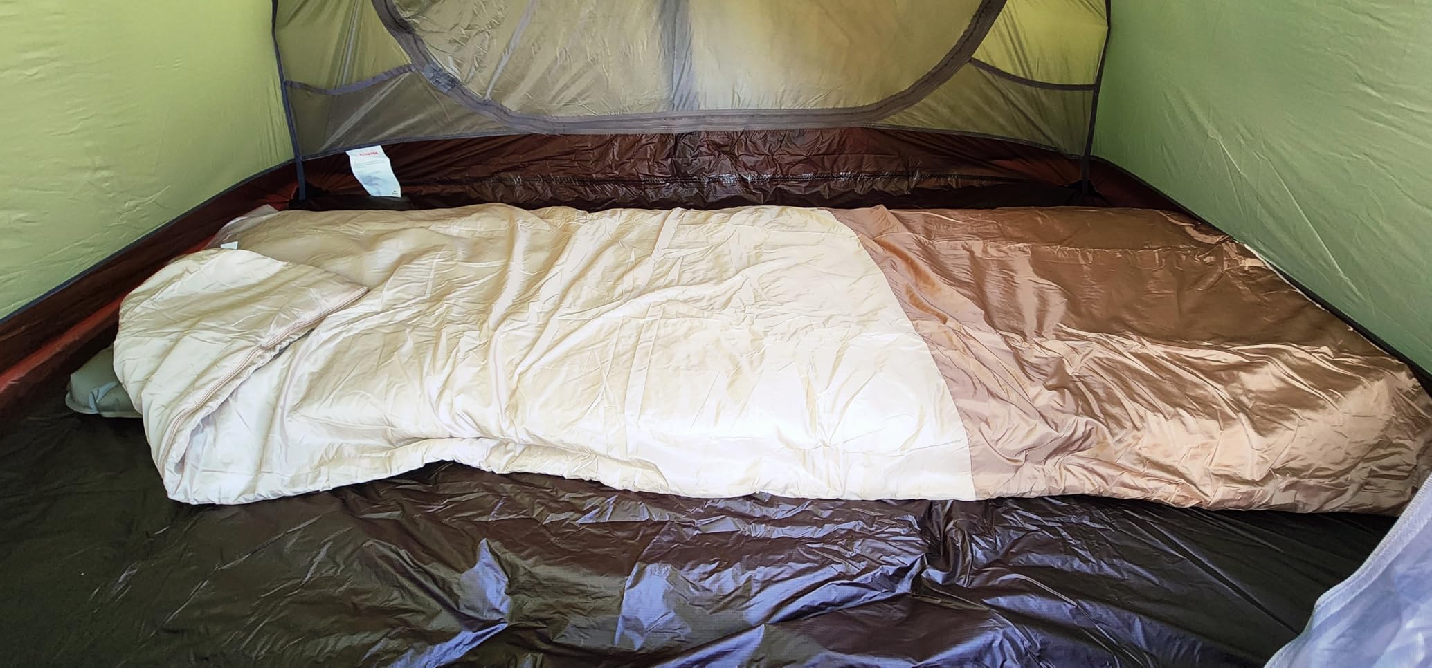 Naturehike Lightweight Compact Sleeping Bag, 59℉/32℉ Envelope Ultralight Backpacking Sleeping Bag Portable, Waterproof with Compression Sack for Cold&Warm, Camping, Traveling, Hiking - Customer Photo 2