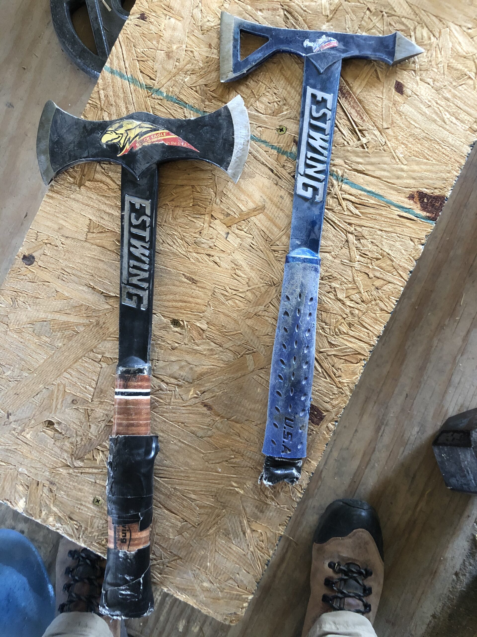 ESTWING Double Bit Axe Sheath - Black Blade Cover for EBDBA, E6-DBA & EDBA - #12 Customer Review ESTWING Double Bit Axe Sheath - Black Blade Cover for EBDBA, E6-DBA & EDBA - #12 - Customer Photo 1